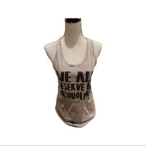 “We All Deserve An Alcoholiday” Razorback tank top